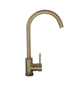 Brushed gold kitchen sink mixer SOLID BRASS Watermark SWIVEL TAP FAUCET
